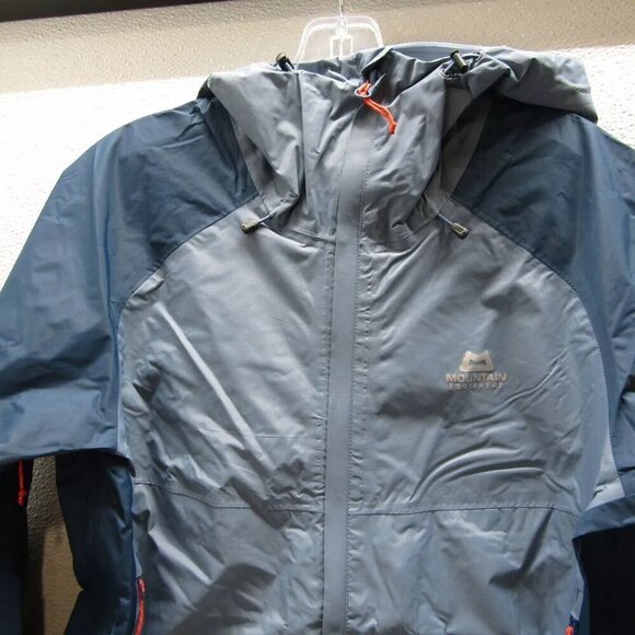 NEW MOUNTAIN EQUIPMENT Womens Zeno Packable Waterproof Jacket Stellar Blue Sz L - Picture 5 of 12